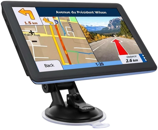 Main image of 7" GPS Navigator for Car Truck RV, 2026 Maps, Touchscreen GPS for Car 7" Car GPS with 2026 Maps Free Updates, Speed Camera Alerts, Custom Truck Routing, Voice-Guided Turn Directions