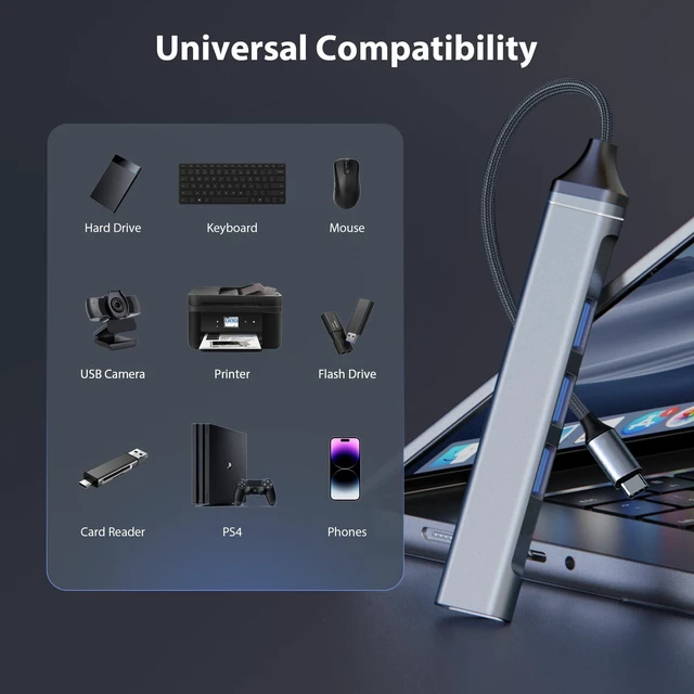 Alt view image 6 of 7 - Charging Hub USB C 2PCS for MagicBand+ Plus Magic Band, 4-in-1 Multicharger Compatible with MagicBand Plus Official & Replacement Chargers, Disneyland Accessories Disney-World Essentials