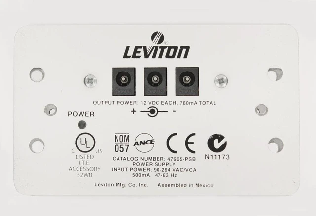 Main image of DC Power Supply for Use with SMC, 47605-PSB, White