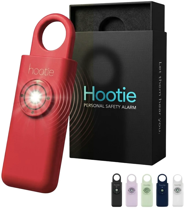 Main image of Personal Safety Alarm for Women, Men and Kids 130dB Personal Alarm Keychain, Pull Pin Safety Alarm Keychain with Strobe Light, Self-Defense Alarm for Campus, Travel and Running Red