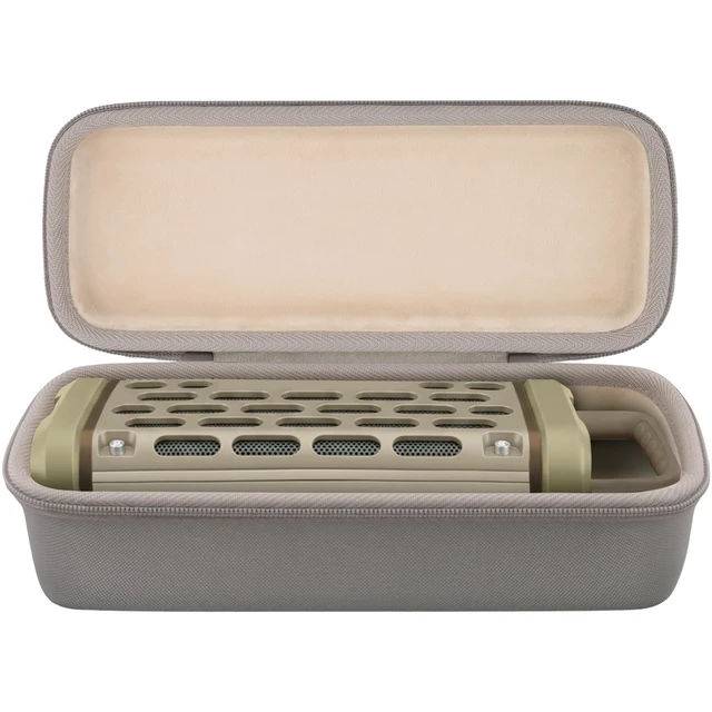 Alt view image 4 of 7 - for Turtlebox Ranger Speaker Hard Carrying Travel Case, Sand Precision-Molded Interior, Padded Scratch-Resistant Lining, Organized Storage Compartment, Shock Protection