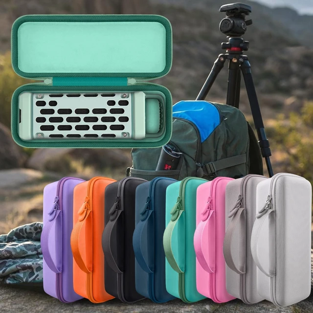 Alt view image 7 of 7 - for Turtlebox Ranger Speaker Hard Carrying Travel Case, Mint Green Precision-Molded Interior, Padded Scratch-Resistant Lining, Organized Storage Compartment, Shock Protection