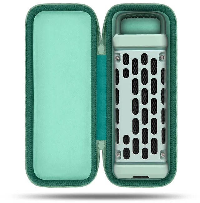Main image of for Turtlebox Ranger Speaker Hard Carrying Travel Case, Mint Green Precision-Molded Interior, Padded Scratch-Resistant Lining, Organized Storage Compartment, Shock Protection