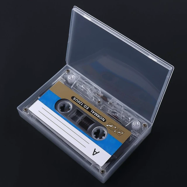 Alt view image 5 of 7 - 10Pcs Blank Cassette Tape 60 Mins Blank Tape Magnetic Audio Tape Recording Player for Speech Music Recording Standard Cassette