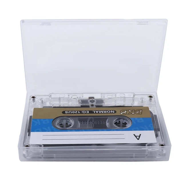 Alt view image 6 of 7 - 10Pcs Blank Cassette Tape 60 Mins Blank Tape Magnetic Audio Tape Recording Player for Speech Music Recording Standard Cassette