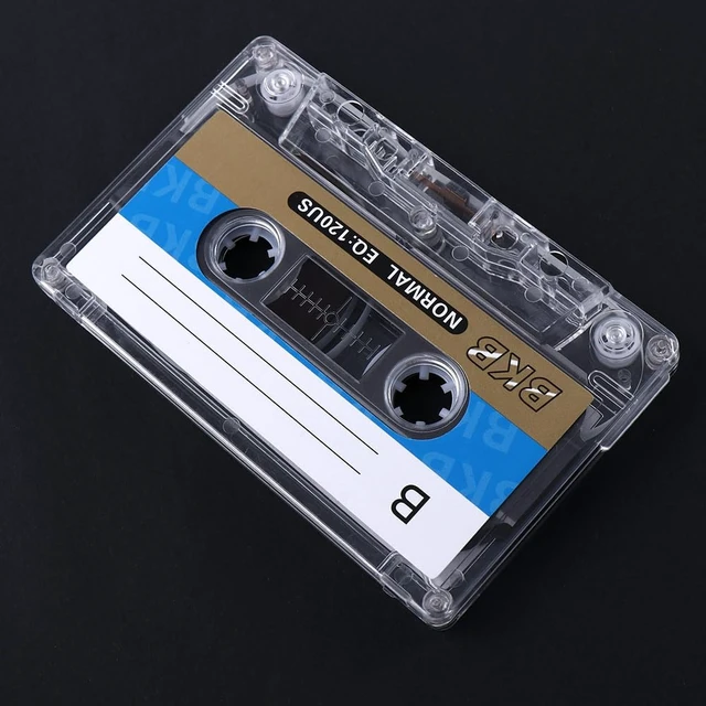 Alt view image 7 of 7 - 10Pcs Blank Cassette Tape 60 Mins Blank Tape Magnetic Audio Tape Recording Player for Speech Music Recording Standard Cassette