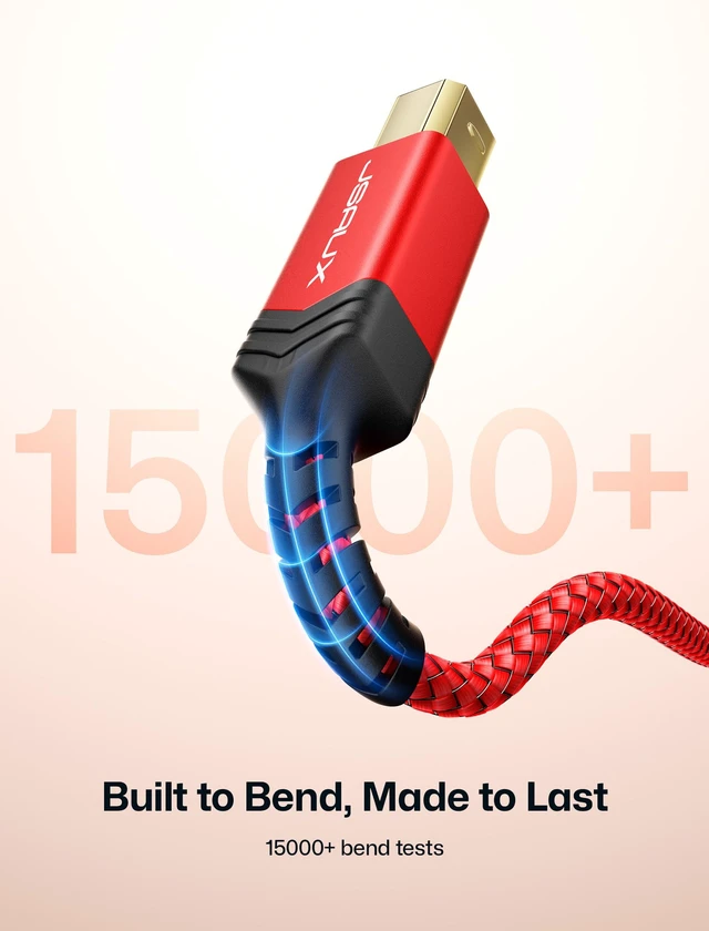 Alt view image 6 of 7 - USB B to USB C Cable 15ft, Printer Cable USB C for MIDI Keyboard printer cable, midi cable, nylon braided, plug and play, compatible with MacBook, Piano, MIDI Keyboard, DJ Controller, DAC