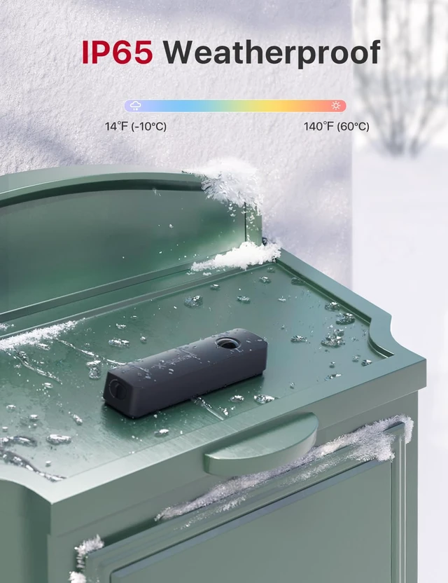 Alt view image 5 of 7 - Smart Mailbox Alarm for Delivered Mail, APP Alerts Wireless Long Range Mailbox Sensor with SBS50 Base Station, Up to 4 Years of Battery Life, SMA11