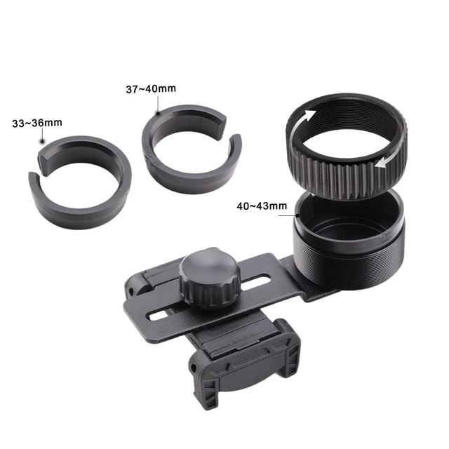 Alt view image 3 of 7 - Universal Phone Scope Adapter for Telescope & Spotting Scope Universal phone adapter; stable alignment; wide compatibility