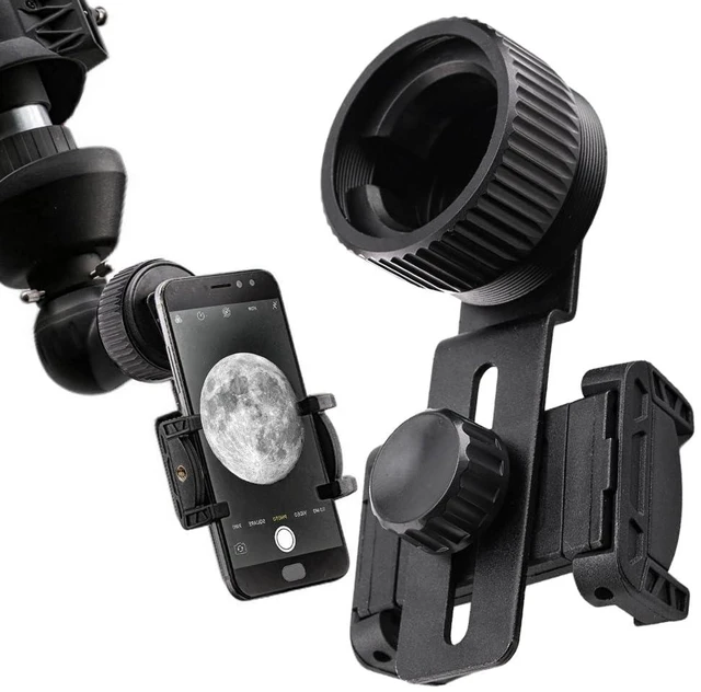 Main image of Universal Phone Scope Adapter for Telescope & Spotting Scope Universal phone adapter; stable alignment; wide compatibility