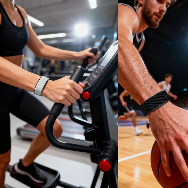 Alt view image 7 of 7 - Nylon Loop Compatible with Amazfit Helio Strap Band, Overlay Covered Design Soft breathable nylon with an adjustable hook-and-loop closure for workouts, sleep, and everyday wear