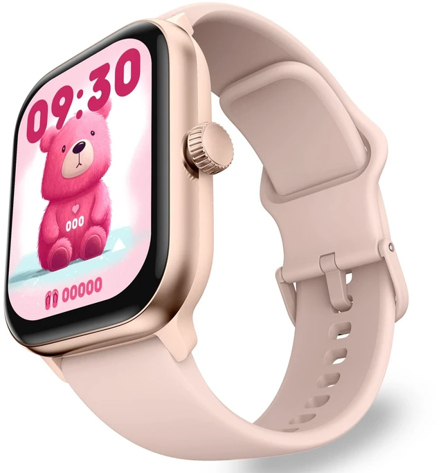 Main image of Pulse 2 VeryFit Smart Watch for Women Fitness Tracker Watch (Pink) Alexa, 1.85" AMOLED Screen, Body Energy, Heart Rate, Oxygen Saturation, Stress, Sleep Monitor, Step Tracker, Bluetooth Call