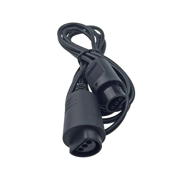 Alt view image 7 of 7 - N64 Extension Cables for Nintendo N64 64 Controller (8 Packs)