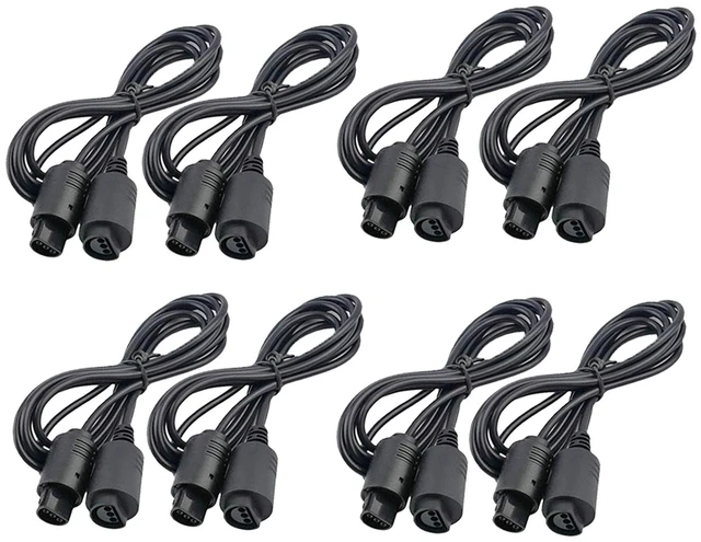 Main image of N64 Extension Cables for Nintendo N64 64 Controller (8 Packs)