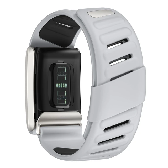Alt view image 2 of 7 - Comfort Durable Silicone Wristband Compatible with WHOOP 4.0 Band, Soft Silicone Sports Loop Strap for Men & Women, with U Shapped Connector