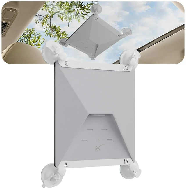 Main image of for Starlink Mini Suction Cup Mount, Strong Suction Cup Mount for Starlink Mini Mounting on Windows, Sunroofs,RVs, Boats, and Road Trips (Cool White)