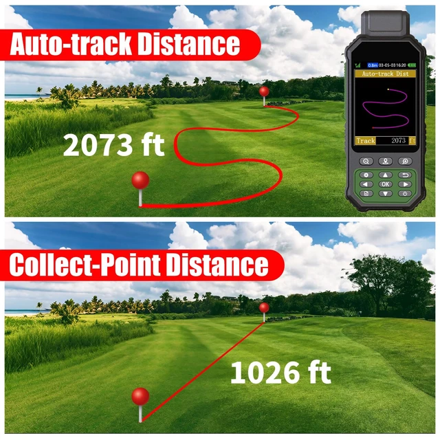 Alt view image 6 of 7 - ZL190PLUS Land Surveying Equipment, Handheld GPS for Surveying with 3.2 Inch Color Screen, Multi-GNSS Support, 7 Measuring Models for Measuring Land Area, Length,Slope and Save Coordinates Points
