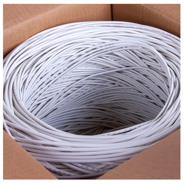Alt view image 3 of 7 - 22-2 1000 Ft. Alarm Wire 22AWG 2 Conductors 22/2 22-2 Security Cable Alarm Bulk Cable for Efficient Power and Signal Transmission White