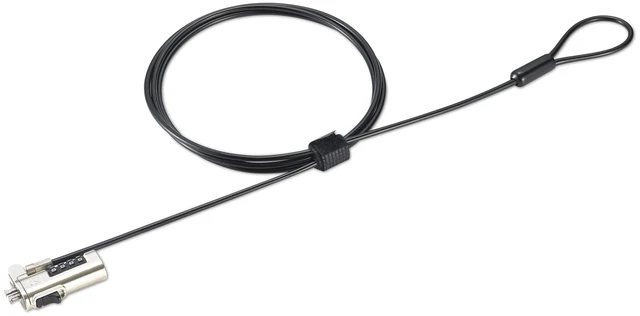 Main image of Combination Laptop Lock for Standard Security Slot, Resettable (K60213WW), Black