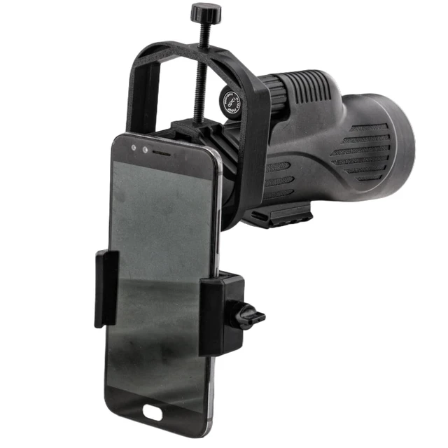 Alt view image 4 of 7 - Monocular Telescope Smartphone Adapter, Digiscoping Phone Holder Fits 29-69mm Eyepiece Outer Diameters; Telescope & Monocular Compatible; Digiscoping