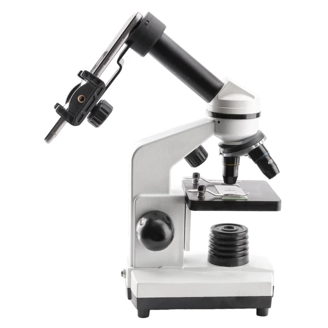 Alt view image 6 of 7 - Microscope Phone Adapter with WF16X Widefield Eyepiece Integrated WF16X Eyepiece; Fits 23.2mm Microscope Tubes; Easy Phone Imaging