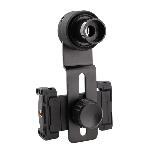 Alt view image 3 of 7 - Microscope Phone Adapter with WF16X Widefield Eyepiece Integrated WF16X Eyepiece; Fits 23.2mm Microscope Tubes; Easy Phone Imaging