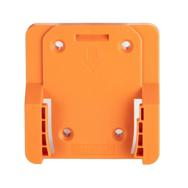 Alt view image 4 of 5 - Battery Holder Compatible for Ridgid 18V Battery Wall Mount Battery Storage Organizer for Workshop, Garage, Work Van, Under Shelf, Tool Box-5 Pack