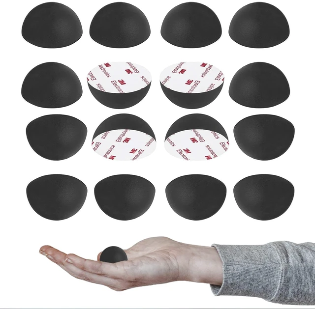 Main image of 1.25" Subwoofer Speaker Isolation Pad with Adhesive Rubber Feet, 16 Packs Reduce Vibration and Noise, Silicone Hemisphere Isolation Pads, Fits Subwoofers, Speakers, Turntables, Amps, Audio Equipment