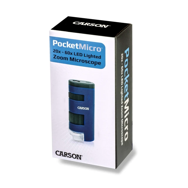 Alt view image 5 of 5 - Pocket Micro 20x-60x LED Pocket Microscope Handheld STEM Toy (MM-450)