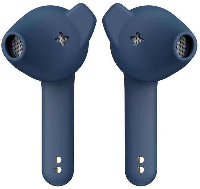 Main image of Defunc True Basic Wireless Earbuds, Bluetooth 6.0, Patented MultiTip Semi-in-Ear Design with Silicone Ear Wings, AI App Support, Quad Microphones, Waterproof, 22H Playtime, Secure Fit Earbuds