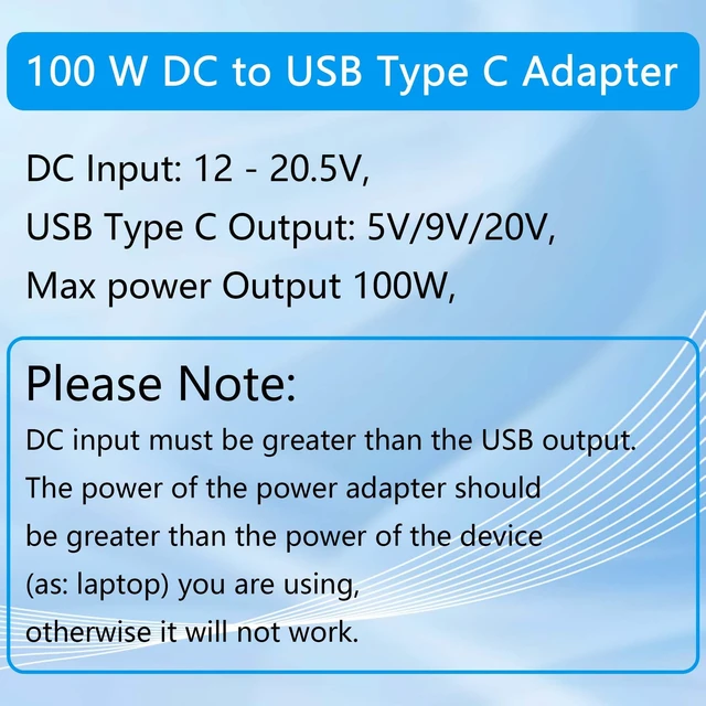 Alt view image 4 of 6 - 2PCS DC 3.5mm x 1.35mm to USB C Type USB C to 3.5x1.35 mm Adapter Made for IP Camera, LED Lights, Printers, Routers, Sensors, CCTV Wireless Camera Series (35135)