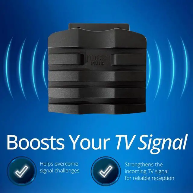 Alt view image 4 of 6 - ClearStream Juice Plus Preamplifier for TV Antennas, UHF VHF FM, 4K 8K UHD NEXTGEN TV Ready, Weatherproof housing (Black)