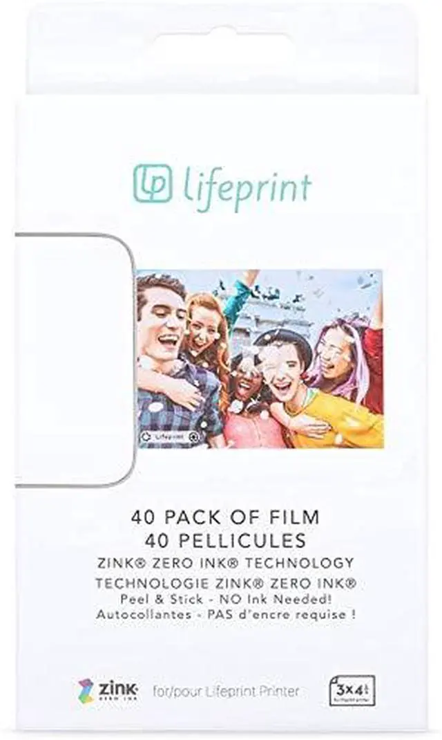 Alt view image 2 of 6 - 3x4 Premium Zink Photo Paper (40 Pack) Accesory Kit with Photo Album, Case, Stickers, Markers