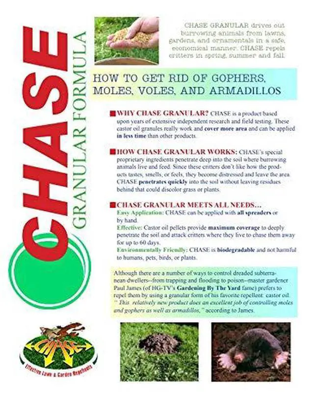 Alt view image 2 of 3 - Mole & Gopher Repellant 6 Lbs