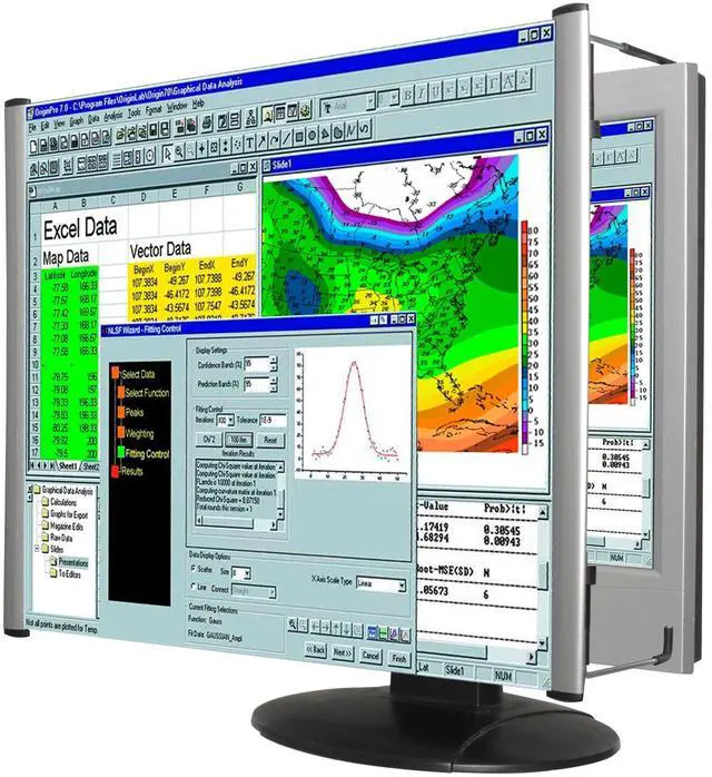 Main image of MAXVIEW LCD Computer Monitor Screen Magnifier for 15-Inch Monitors (Measured Diagonally) (MAG15L)