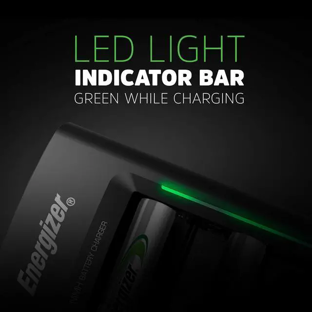 Alt view image 4 of 6 - Recharge Universal Charger for NiMH Rechargeable AA, AAA, C, D, and 9V Batteries