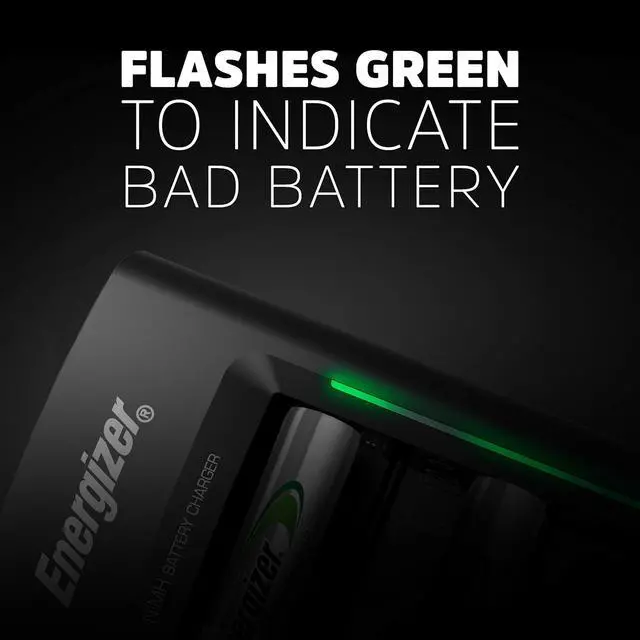 Alt view image 5 of 6 - Recharge Universal Charger for NiMH Rechargeable AA, AAA, C, D, and 9V Batteries