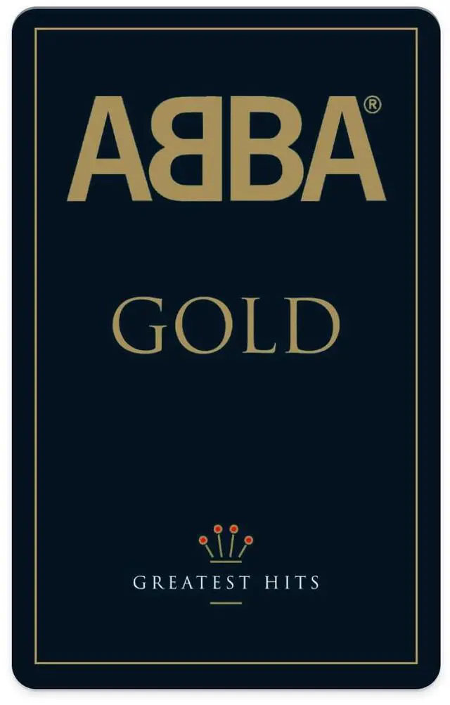 Main image of ABBA Gold - Kids Audio Card for Use with Player & Mini Allin1 Audio Player, ScreenFree Listening with Fun Festive Music for Playtime Travel & Holiday Parties, All Ages