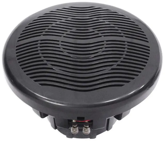 Alt view image 3 of 6 - MS10LB 10" Black Marine/Boat Free Air Subwoofer with LEDs | 2400W Peak, 600W RMS, Dual 4-Ohm, 2" 4-Layer Voice Coil, 80 Oz Magnet, ABS Basket, Polypropylene Cone, 30Hz-4kHz