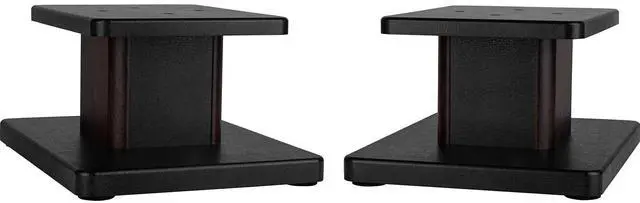 Main image of Universal Wood Speaker Stand Pair (6in Walnut)