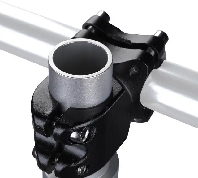 Alt view image 2 of 6 - Starlink Mini Clamp Mount for Roof Rack Aluminum Heavy Duty Ladder | Mounting Kit for Yacht Railing Compatible with Starlink Mini 1.5" Dia. Pipe Adapter