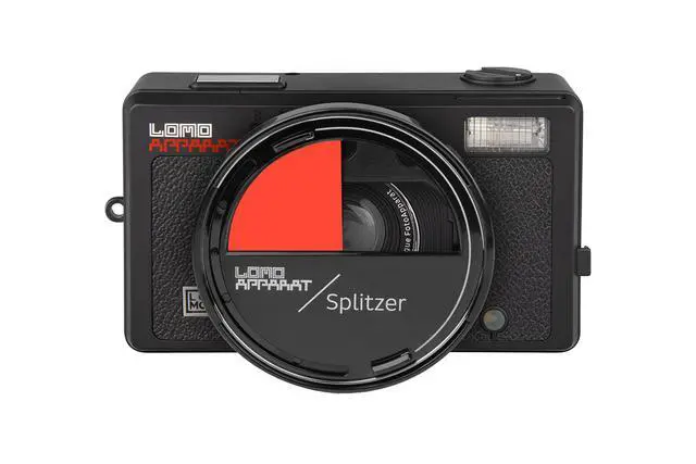 Alt view image 4 of 6 - LomoApparat Wide-Angle 35mm Film Camera, Built-in Flash & Color Filters, Kaleidoscope Lens, Close-up Lens, Splitzer, Multiple Exposure, Long Exposure