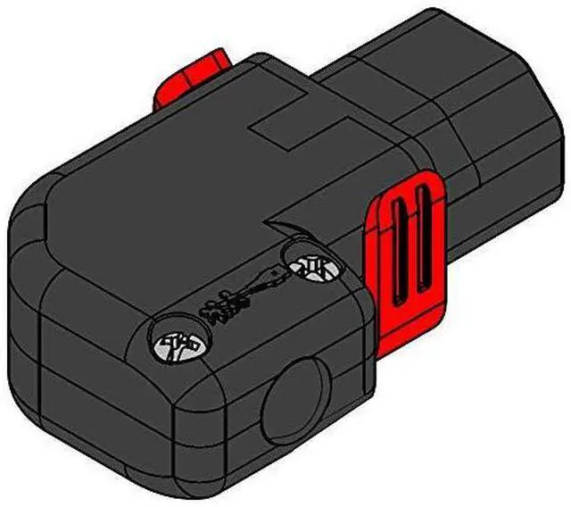 Alt view image 4 of 4 - IEC Lock+ Rewireable (Left/Right Angle). The World's First Locking rewireable IEC320-C13 Connector. No More accidential unplugging or disconnections. Webber PA130100RBK