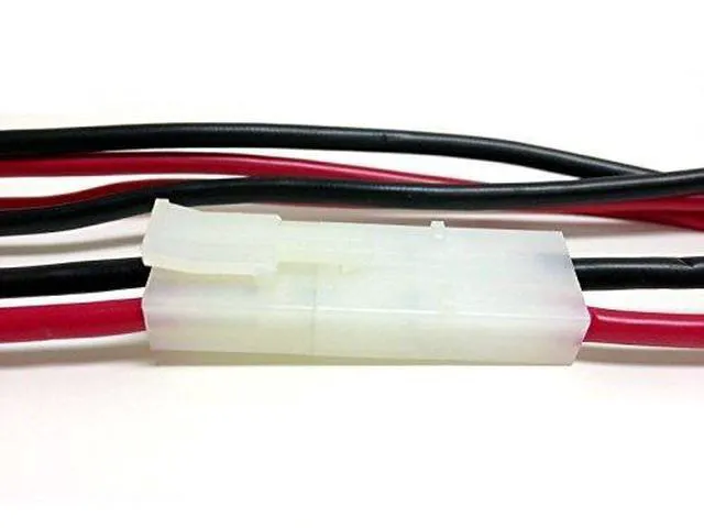 Alt view image 4 of 4 - 5 Pack 14 GA Gauge 2 Pin Male Female Quick Disconnect Polarized Wire