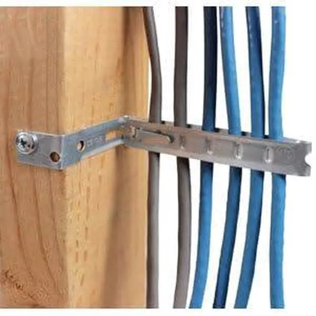 Alt view image 3 of 3 - Cable Support Strap ES- CJ6 Multi Cable Support for MC/NM/Low Voltage(Cat6,Cat5e,RG6,etc) (25)