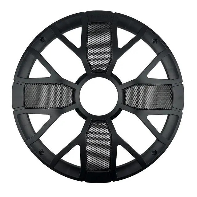 Alt view image 2 of 4 - GRM10 Car Audio Midrange Speaker Grill Cover - 10-Inch Car Audio Plastic Universal Grill for CM, XTX, XPM, Cobalt, XTR, HCCA Series. Covers and Protect Your Speakers - Single