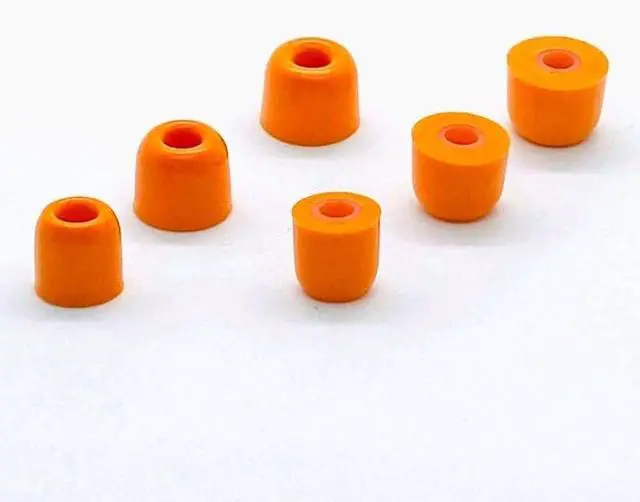 Main image of F Memory Foam Soft Universal Premium Ear Tips for in-Ear Earbuds, 3 Pairs (Small)