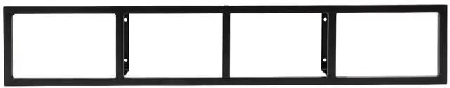 Alt view image 6 of 6 - 3Pcs DVD Shelves Wall Mount Media Storage Rack DVD CD Organizer Metal Shelf | 34 Inch Cube Storage Media Shelf and Video Game Organizer, Cube Organizer Shelves Floating Shelves for Wall