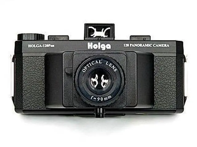 Main image of 120 Pan Panoramic Medium Format Film Camera 90mm Optical Lens, Panoramic Viewfinder, Bubble Level Indicator, Dual Hot Shoes, 120 Film Format