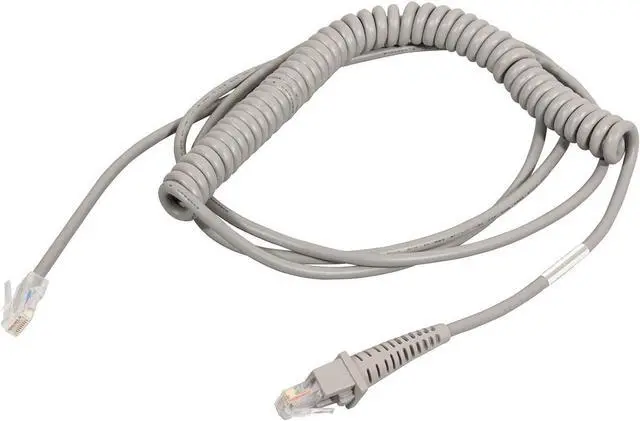 Main image of Serial Cable RJ-45 (10 Pin) Male 3.7m for Gryphon I GD4110, GD4130; Magellan 95XX; QuickScan I QD2110, QD2130